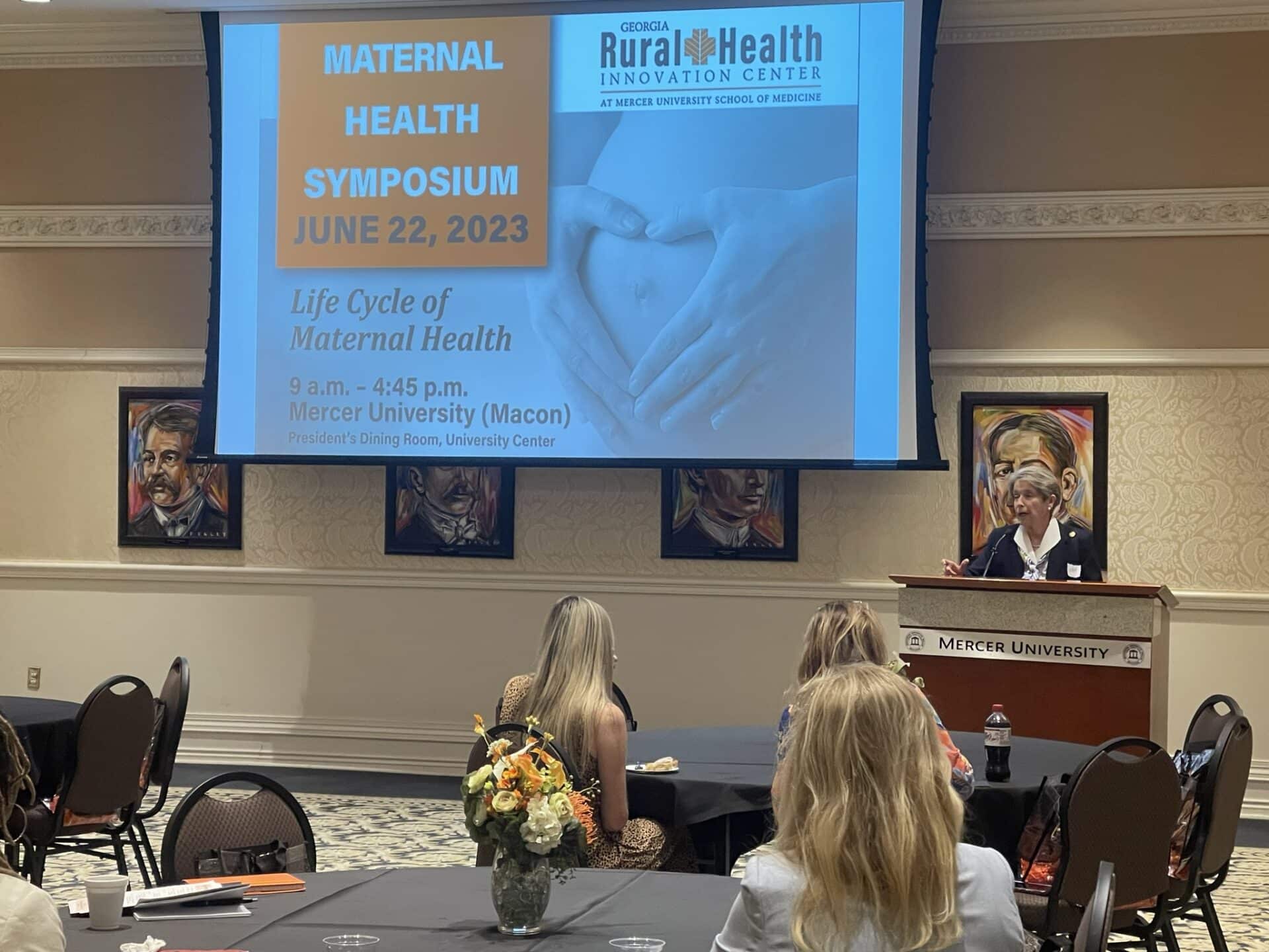 Maternal Health Symposium speaker Dr. Jean Sumner