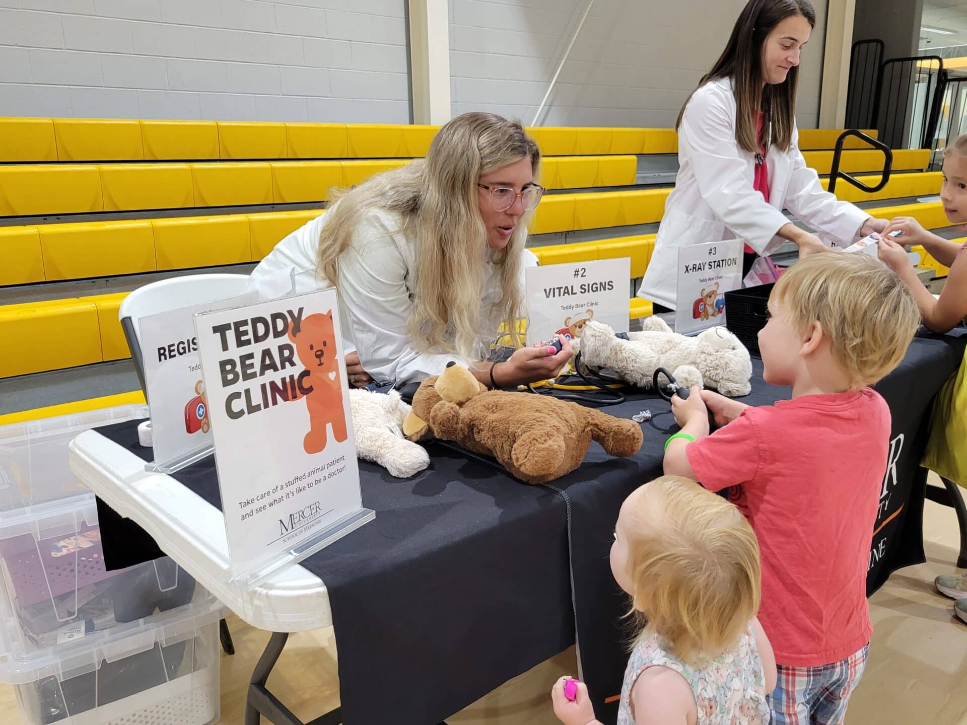 teddy bear clinic harris county health fair