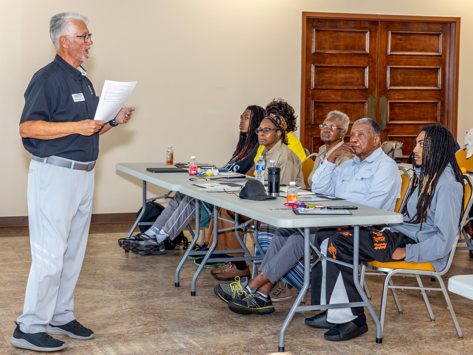 John McElveen mental health training at FVSU