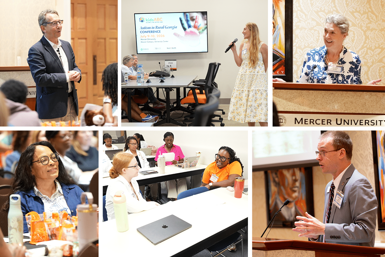Autism conference collage